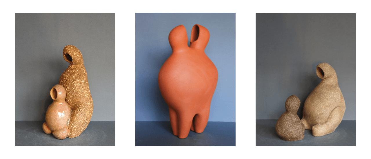 Sculptures grès céramique Audrey Jezic